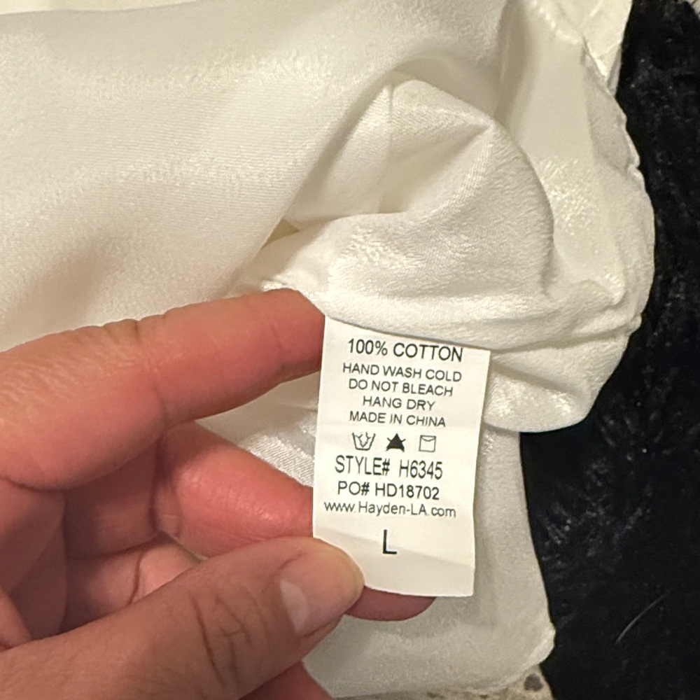 Hayden White Eyelet Midi Dress - Picture 10 of 11